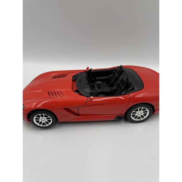 1:24 Scale Welly 2003 Dodge Viper Srt-10 Convertible Diecast Car W/o Box - Picture 4 of 10